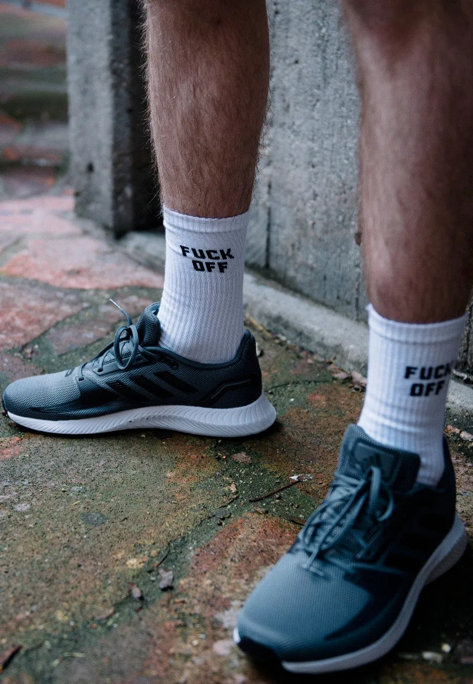 Dancitee - Fuck Off White - Socks