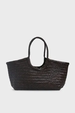 Dark Brown Big Nantucket Basket
