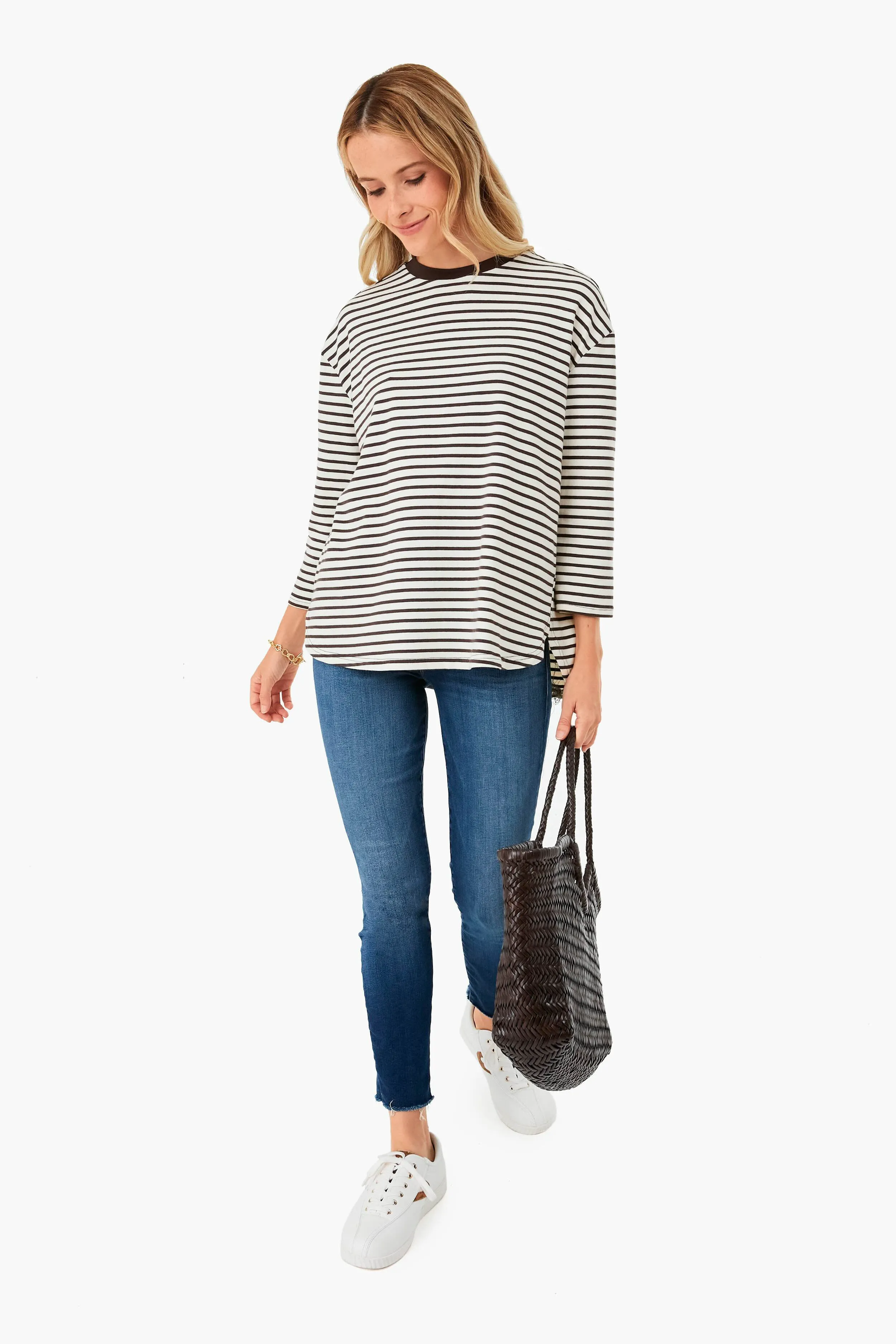 Dark Brown Big Nantucket Basket