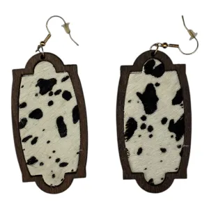Earrings Dangle/Drop By Cmf In Animal Print