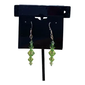 Earrings Dangle/Drop  In Green