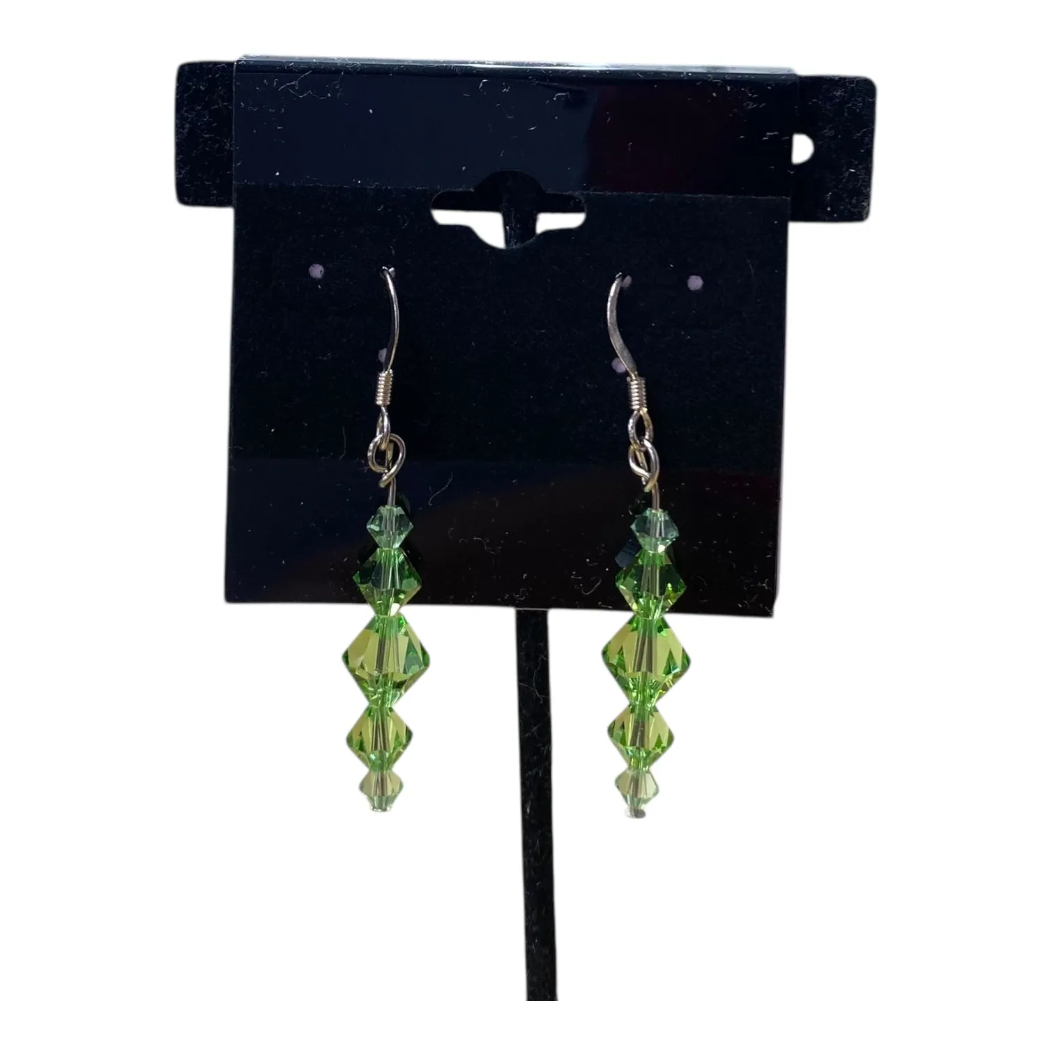 Earrings Dangle/Drop  In Green