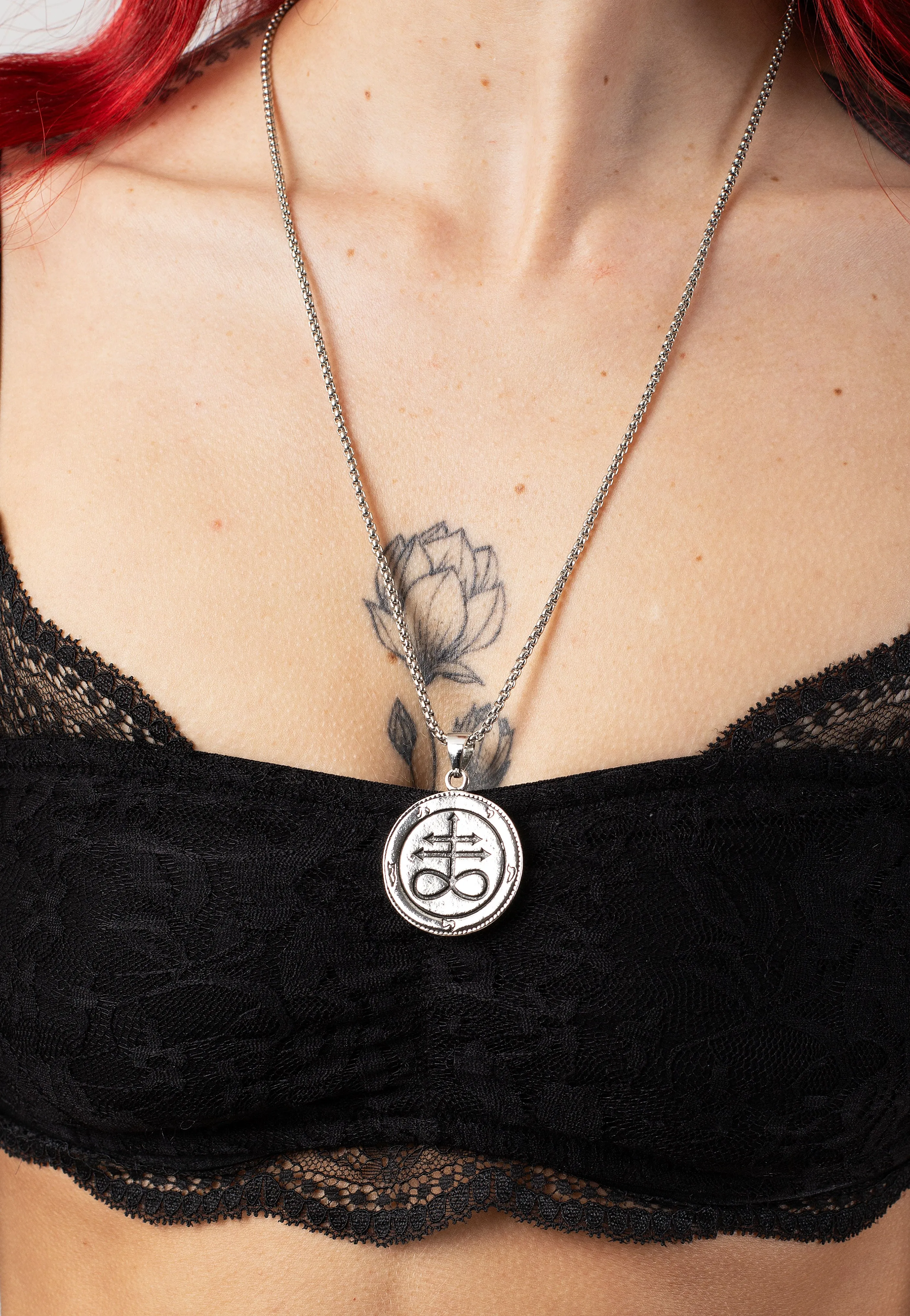 Easure - Baphomet Round - Necklace