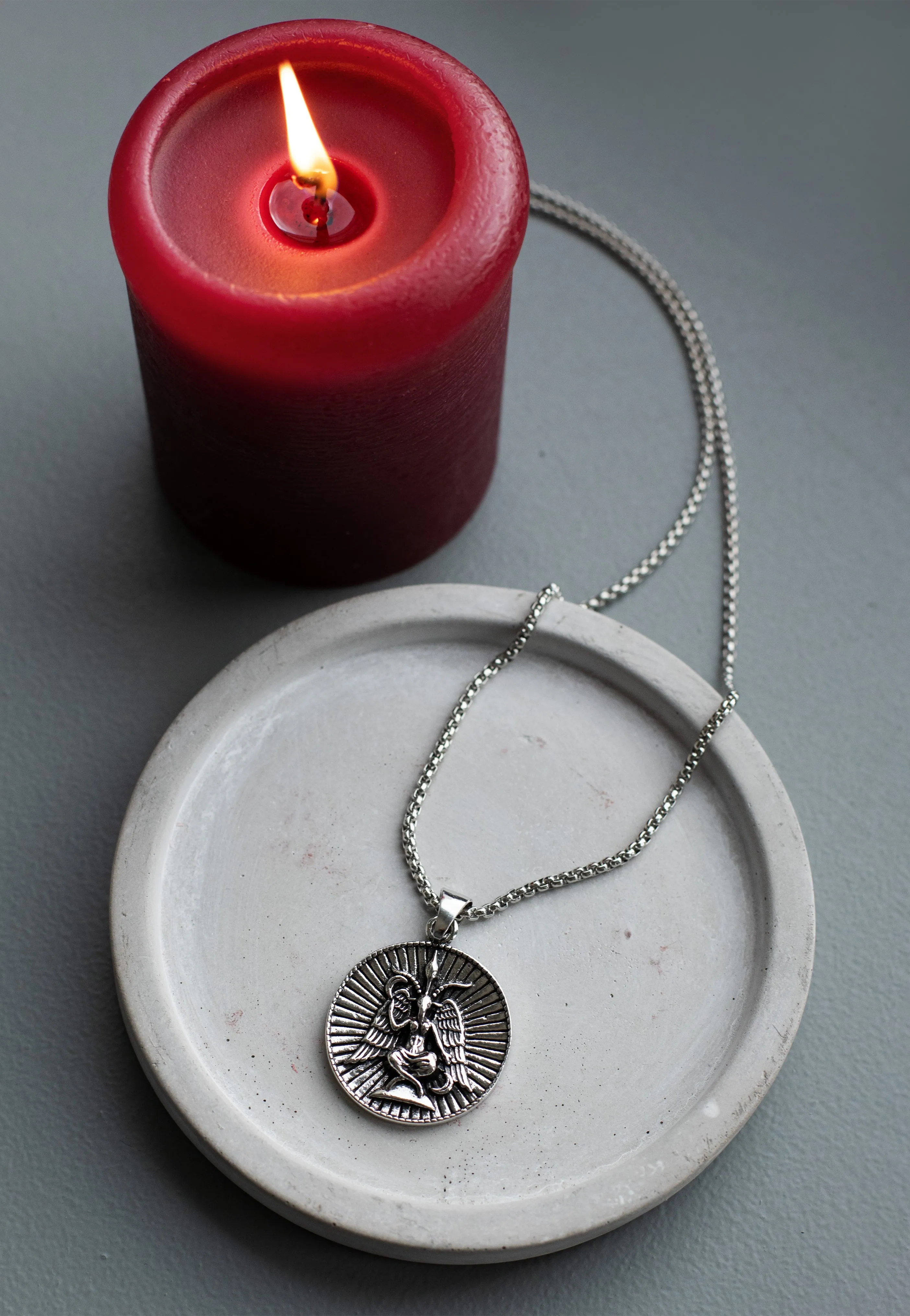 Easure - Baphomet Round - Necklace