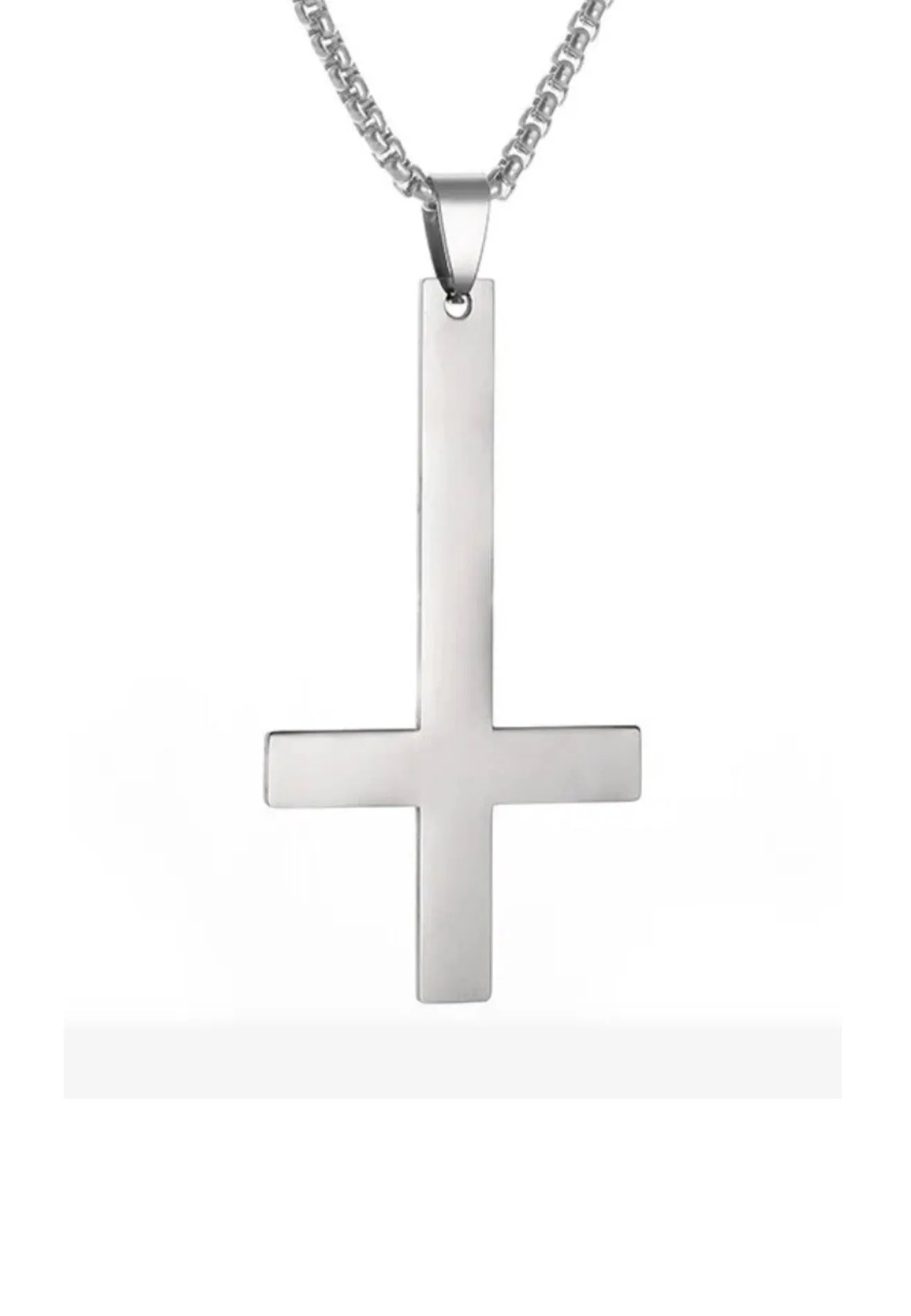 Easure - Inverted Cross - Necklace