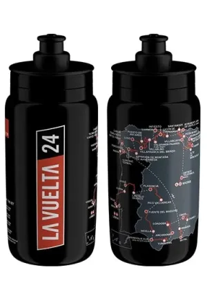 Elite Fly La Vuelta Bottle (Black Map)
