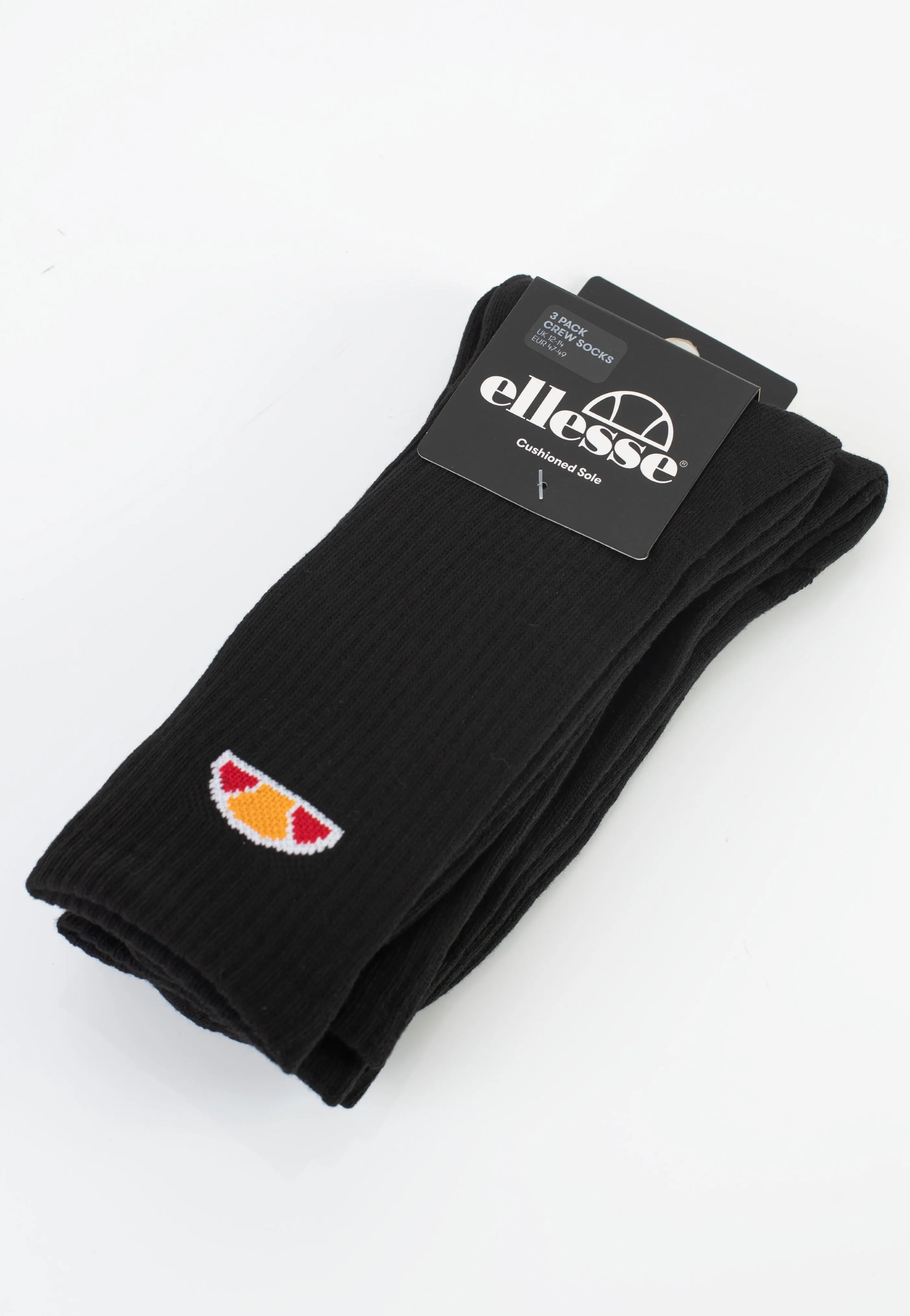 Ellesse - Tisbi Pack Of 3 Black - Socks