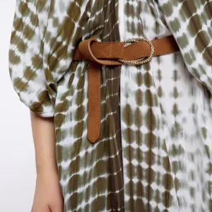 ENOLA SUEDE BELT (BROWN)