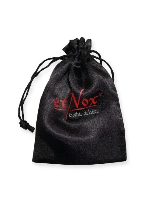 etNox - Deer Head Black/Silver - Earrings