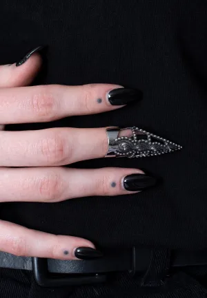 etNox - Fingerspitze Dragon Silver - Ring