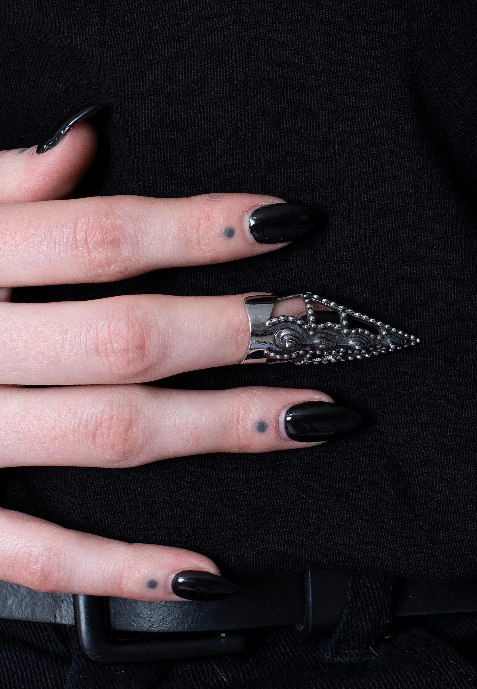 etNox - Fingerspitze Dragon Silver - Ring