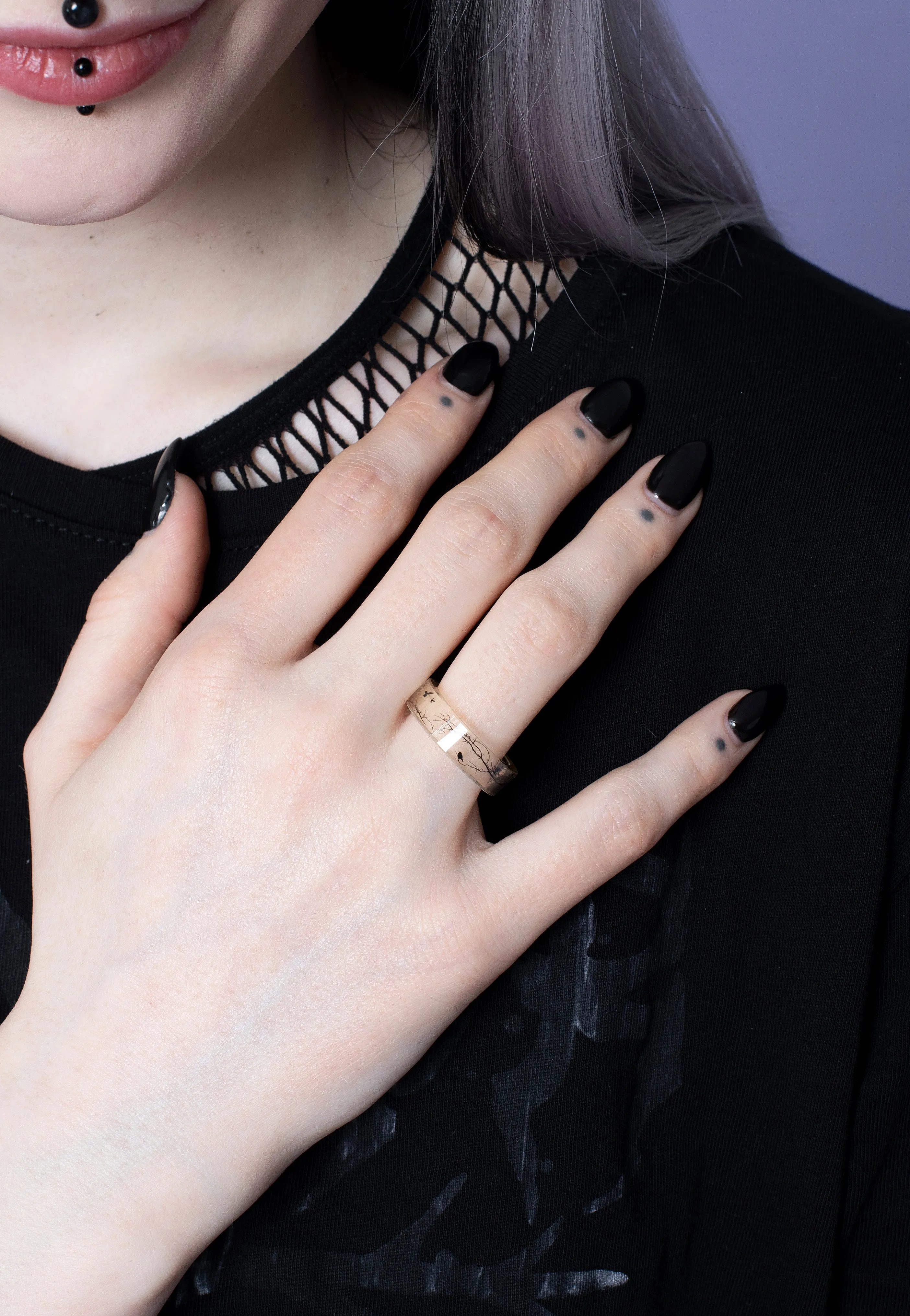etNox - Nightmare Silver - Ring