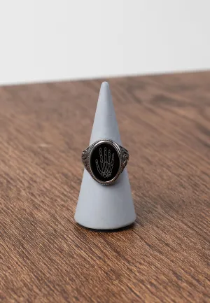 etNox - Skelett Hand Silver - Ring