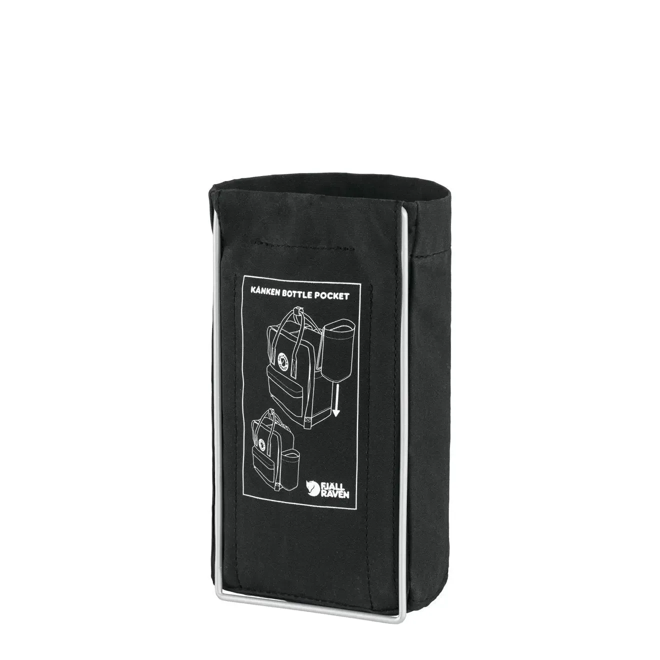 Fjallraven Kanken Bottle Pocket Black