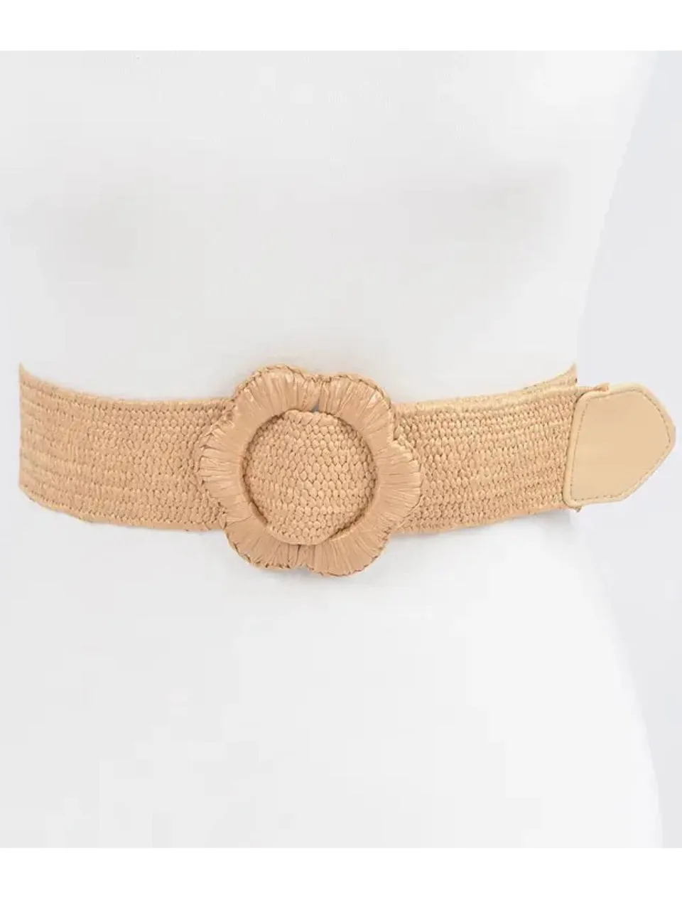Flower Straw Belt