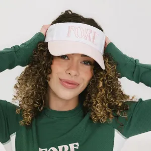 Fore All Fore Visor - Pink/White