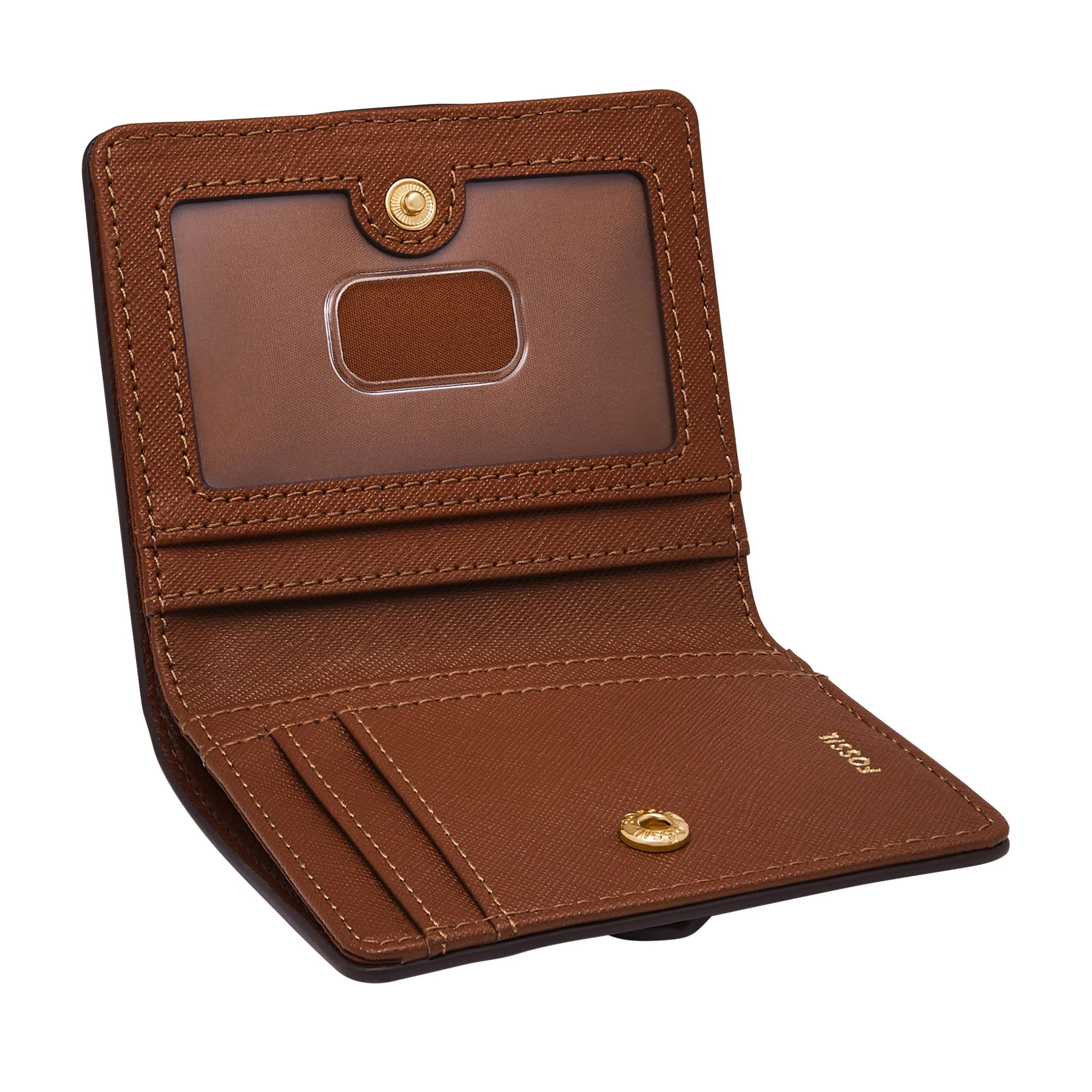 Fossil Women's Emery Leather Small Snap Bifold