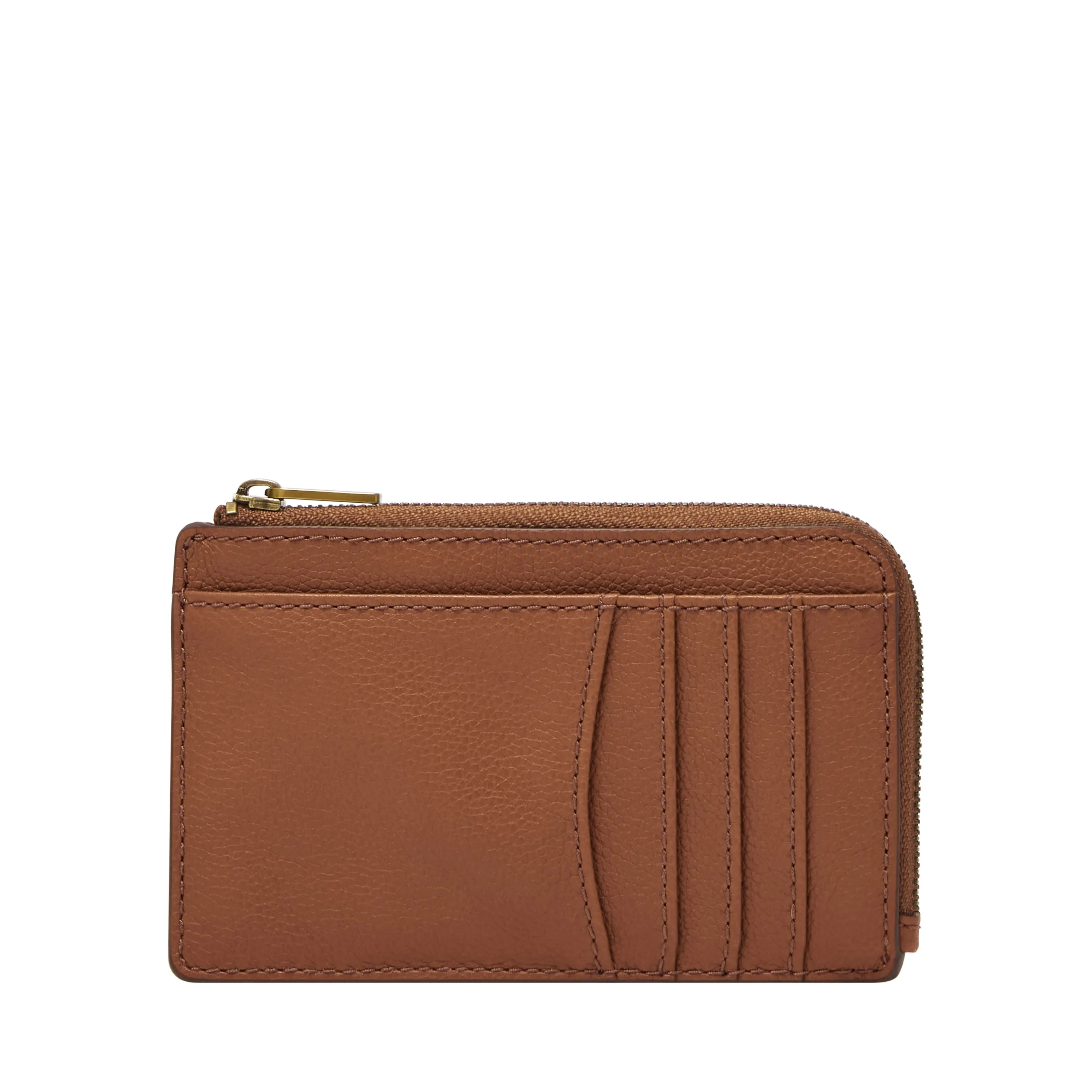 Fossil Women's Jori Leather Zip Card Case