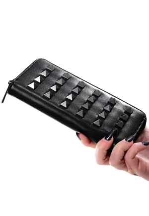 Foxblood - Studded Black - Wallet