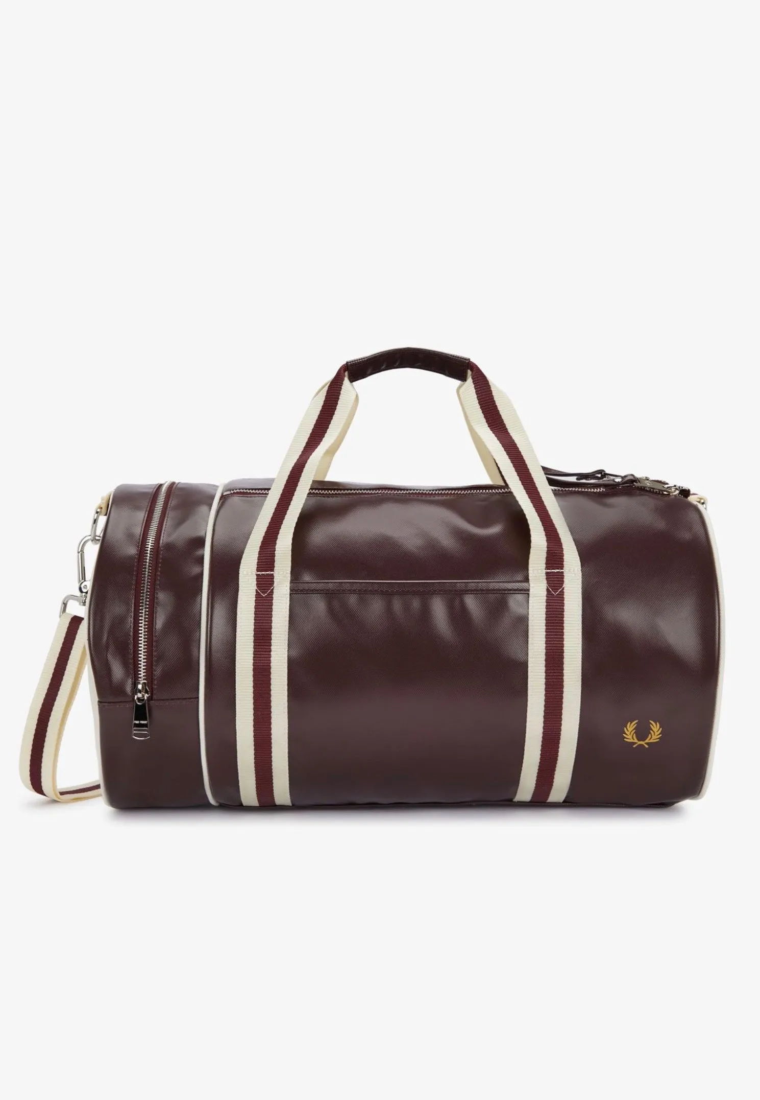 Fred Perry - Classic Barrel Oxblood/Ecru - Dufflebag