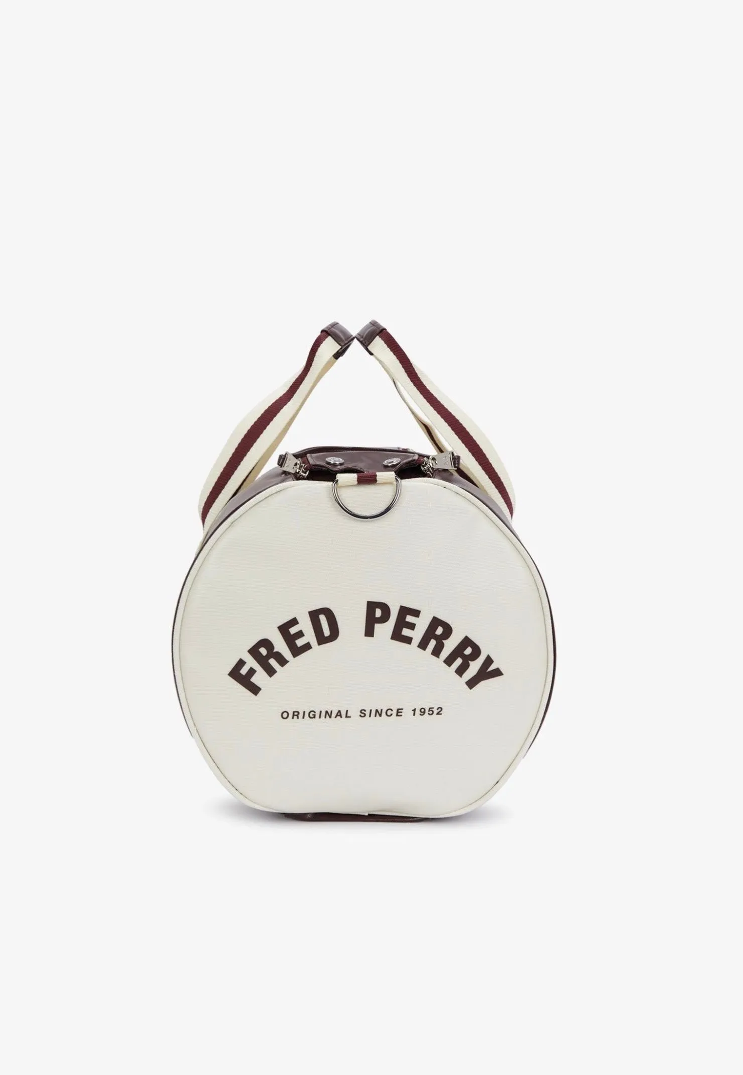 Fred Perry - Classic Barrel Oxblood/Ecru - Dufflebag