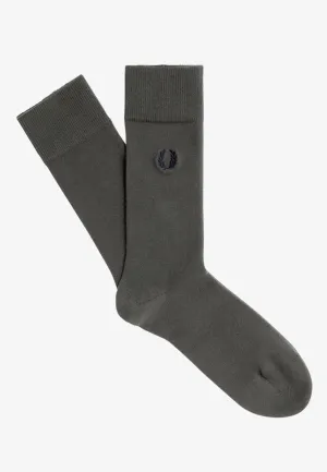 Fred Perry - Classic Laurel Wreath Field Green/ Navy - Socks
