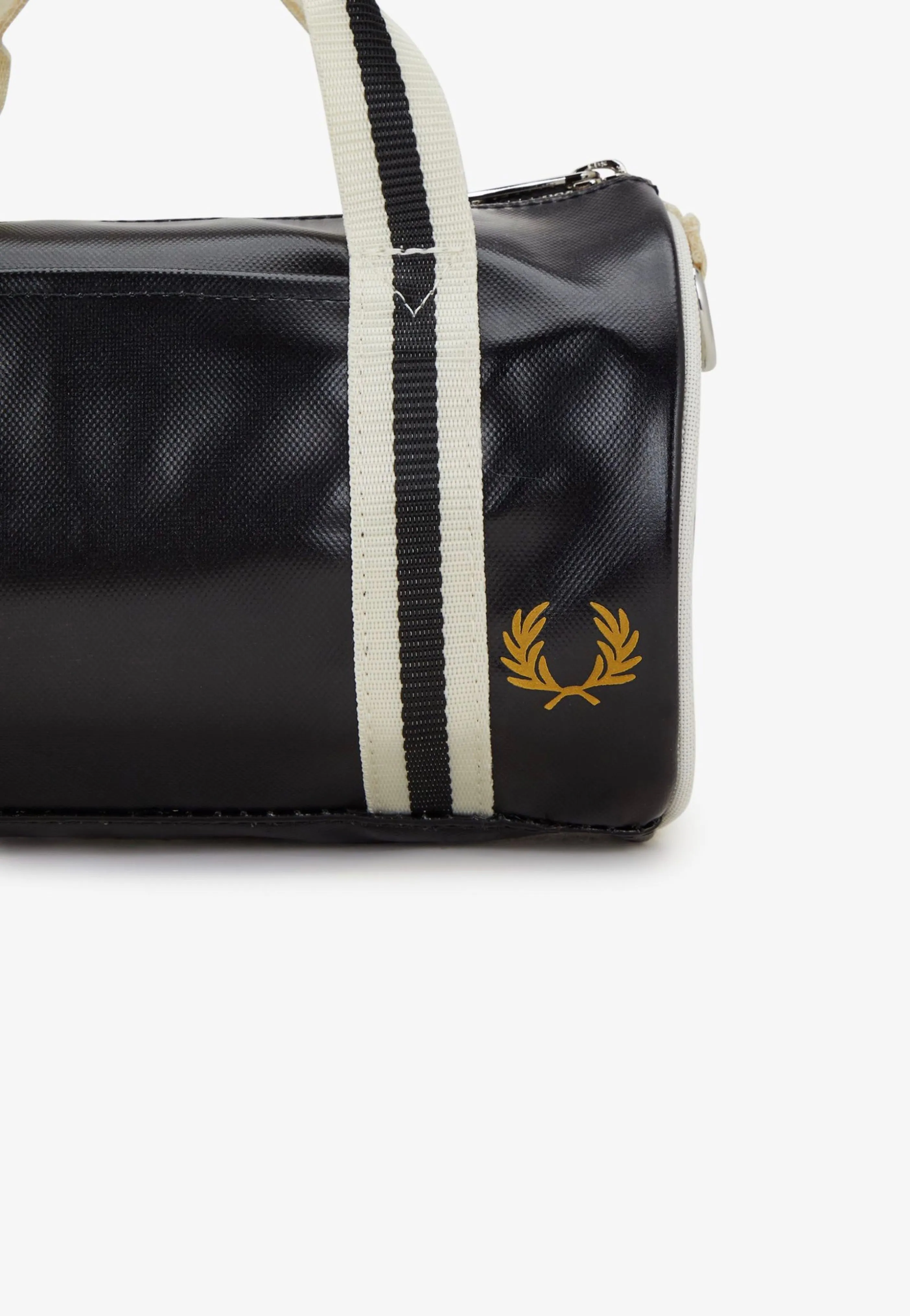 Fred Perry - Classic Mini Barrel Black/Ecru - Dufflebag