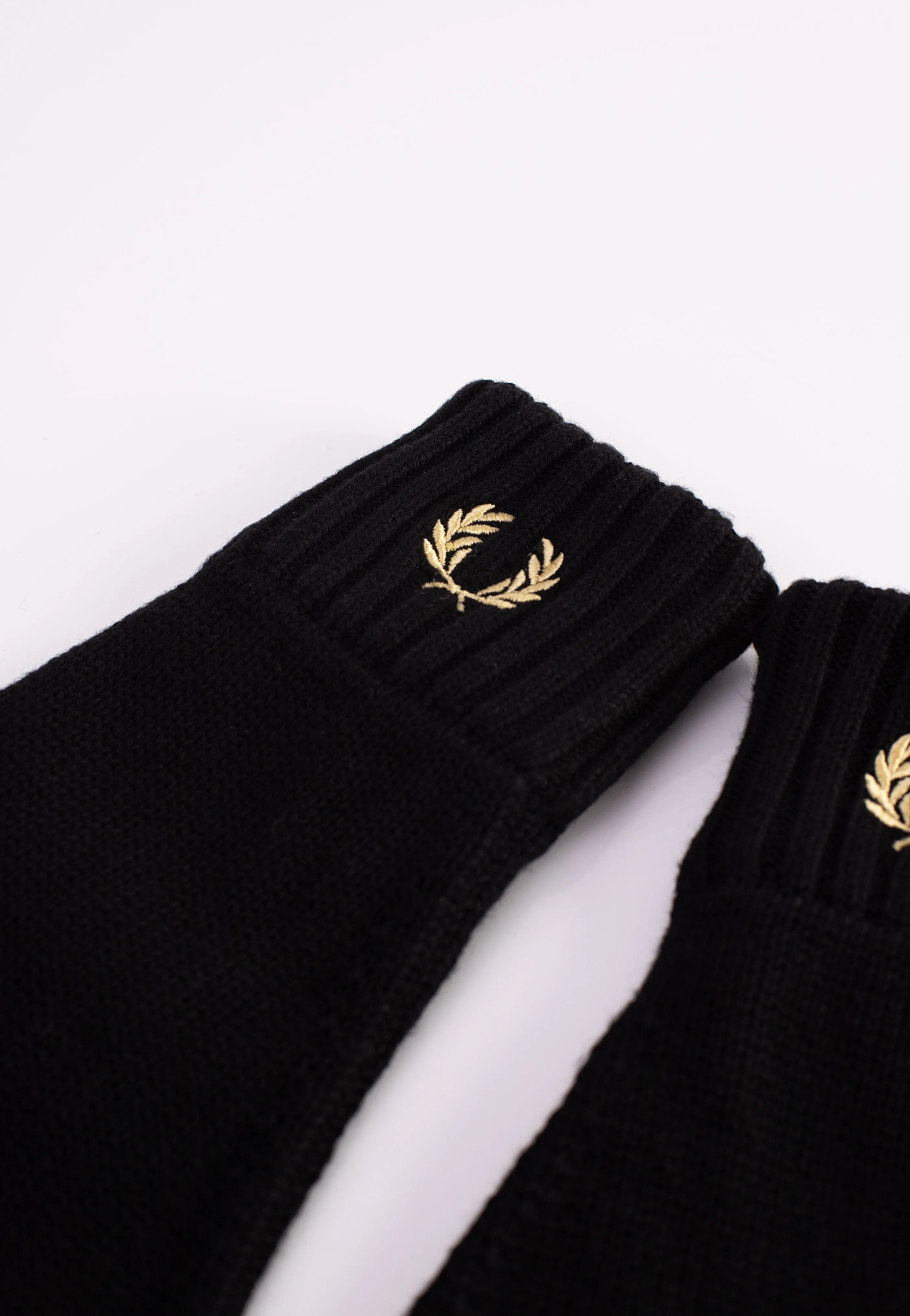Fred Perry - Laurel Wreath Black - Gloves
