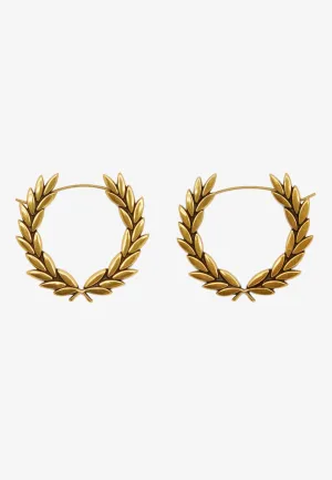 Fred Perry - Laurel Wreath Gold - Earrings