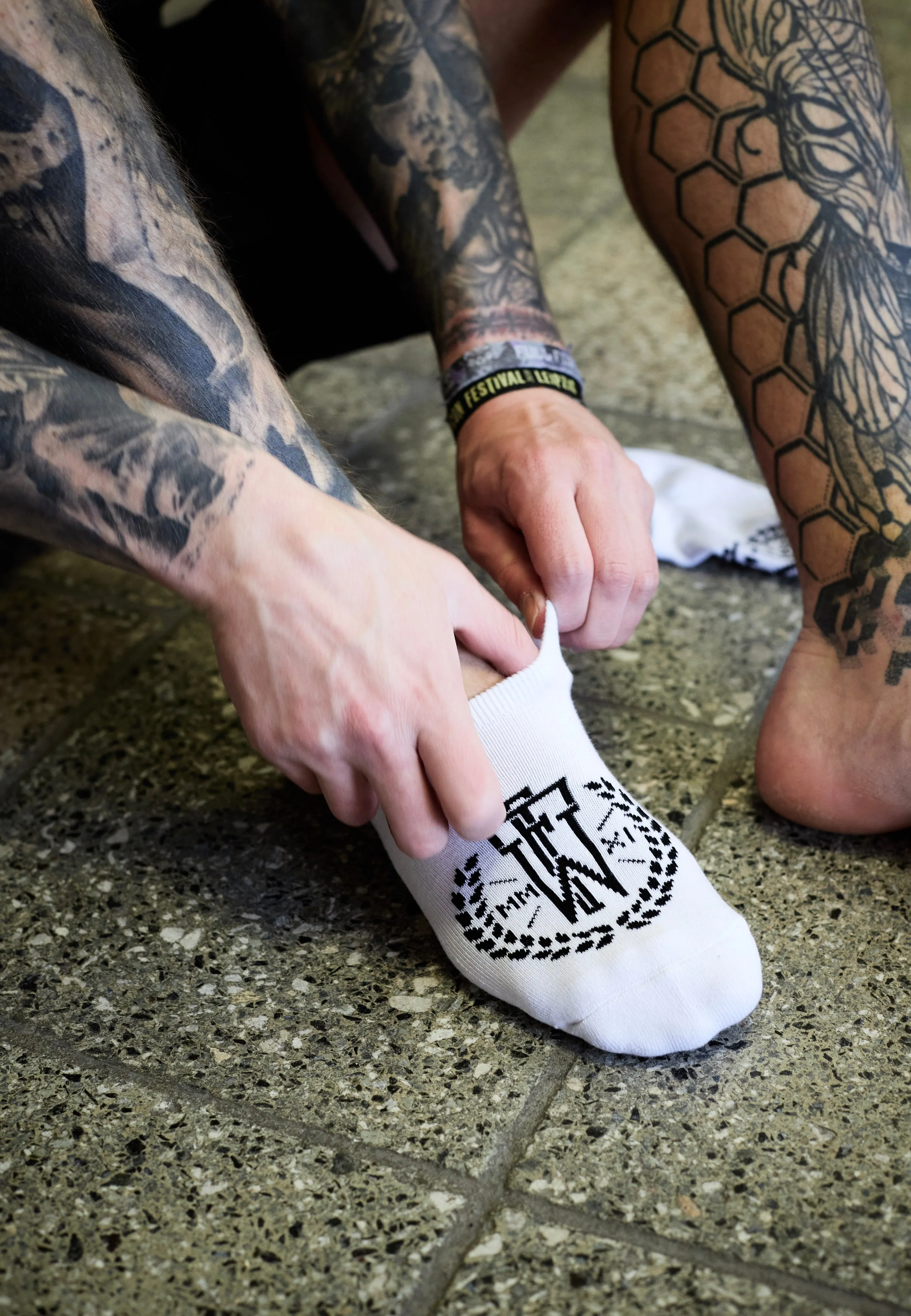 Fuchsteufelswild - Logo White Sneaker - Socks