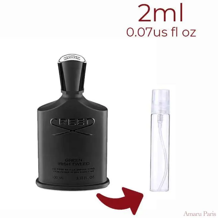 Green Irish Tweed Creed for men Decant Fragrance Samples