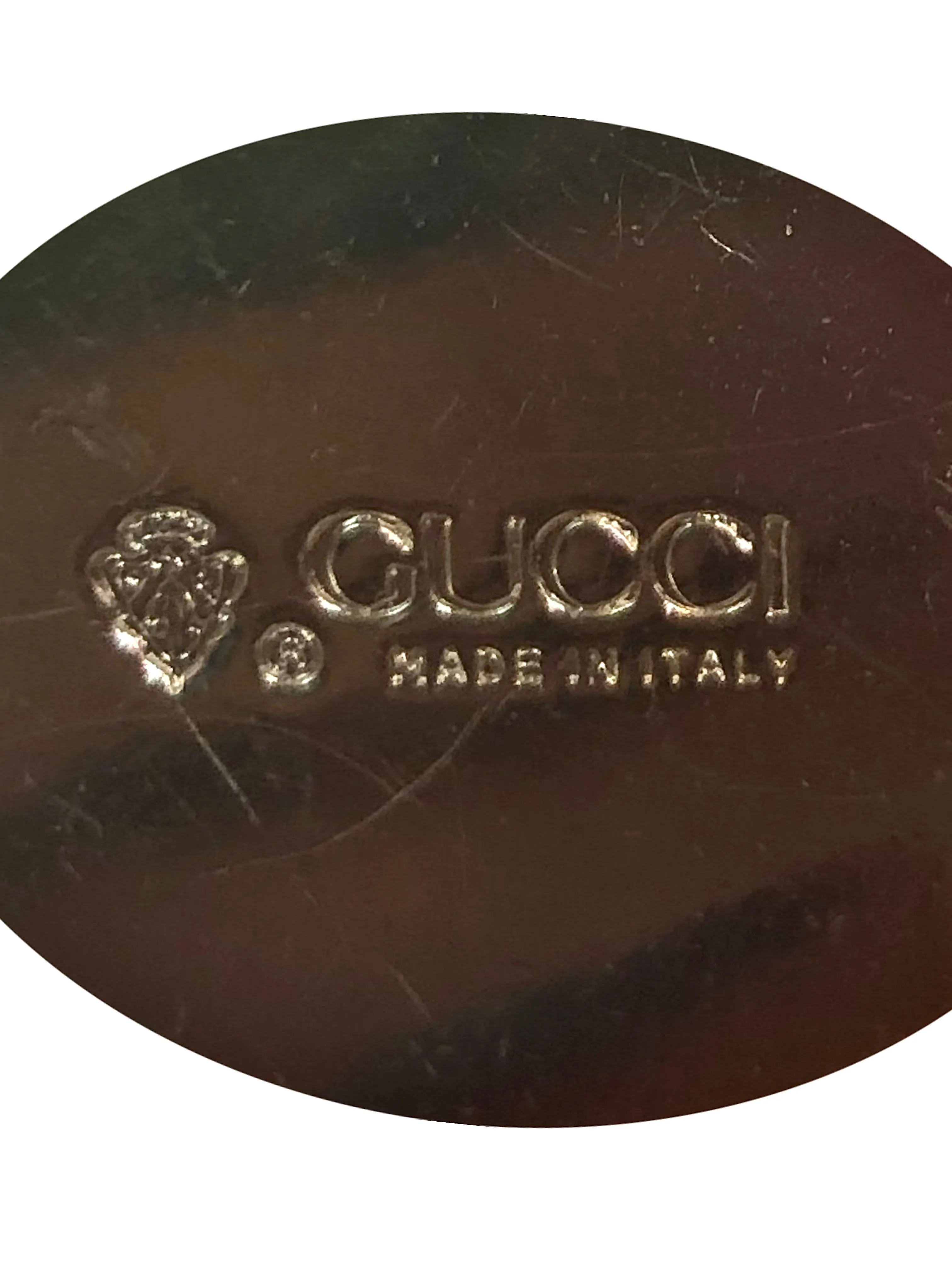 Gucci Late 1970s Silver Tone Chain Swag Belt