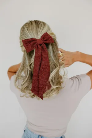 Hannah Bow Barrette Andi
