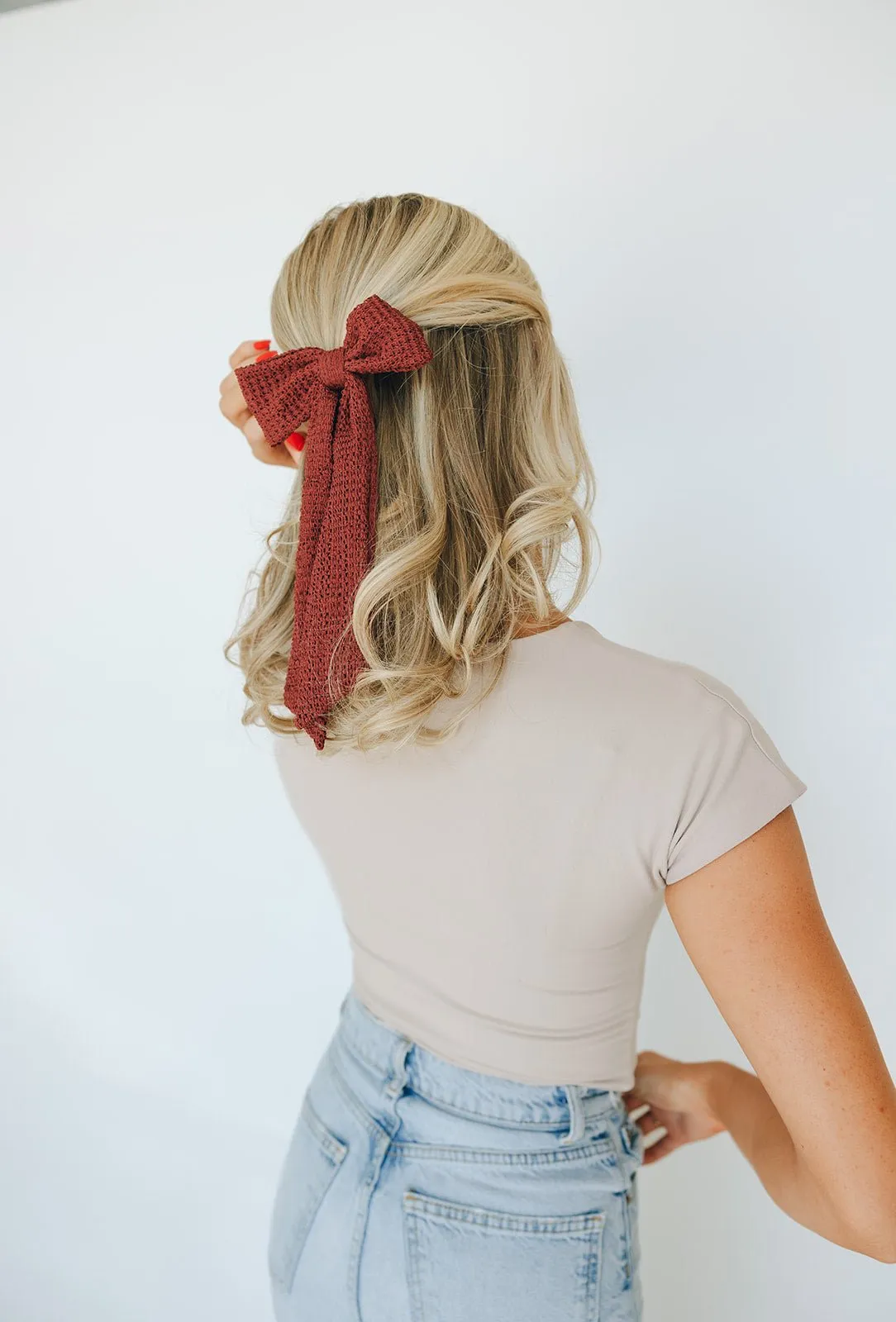 Hannah Bow Barrette Andi