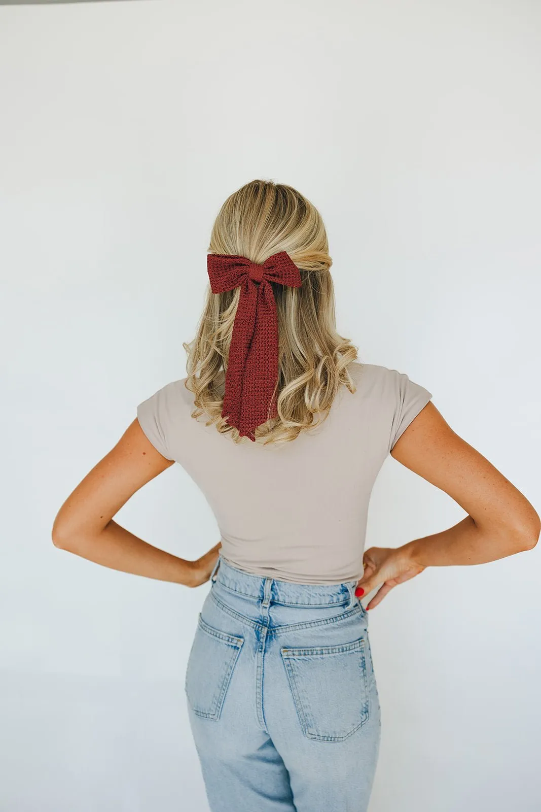 Hannah Bow Barrette Andi