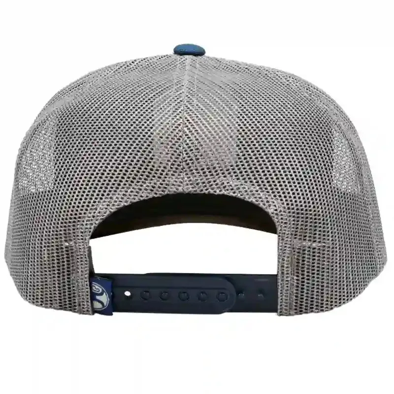 Hooey Cheyenne Patch Blue & Char & Brown Cap