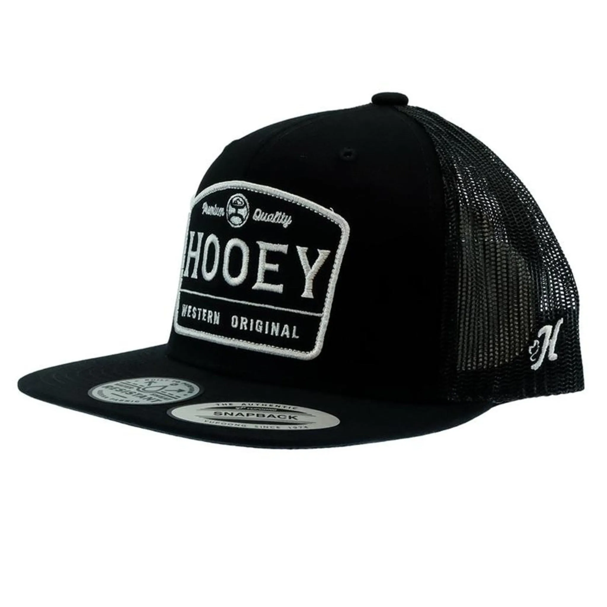Hooey "Trip" Black & White Cap