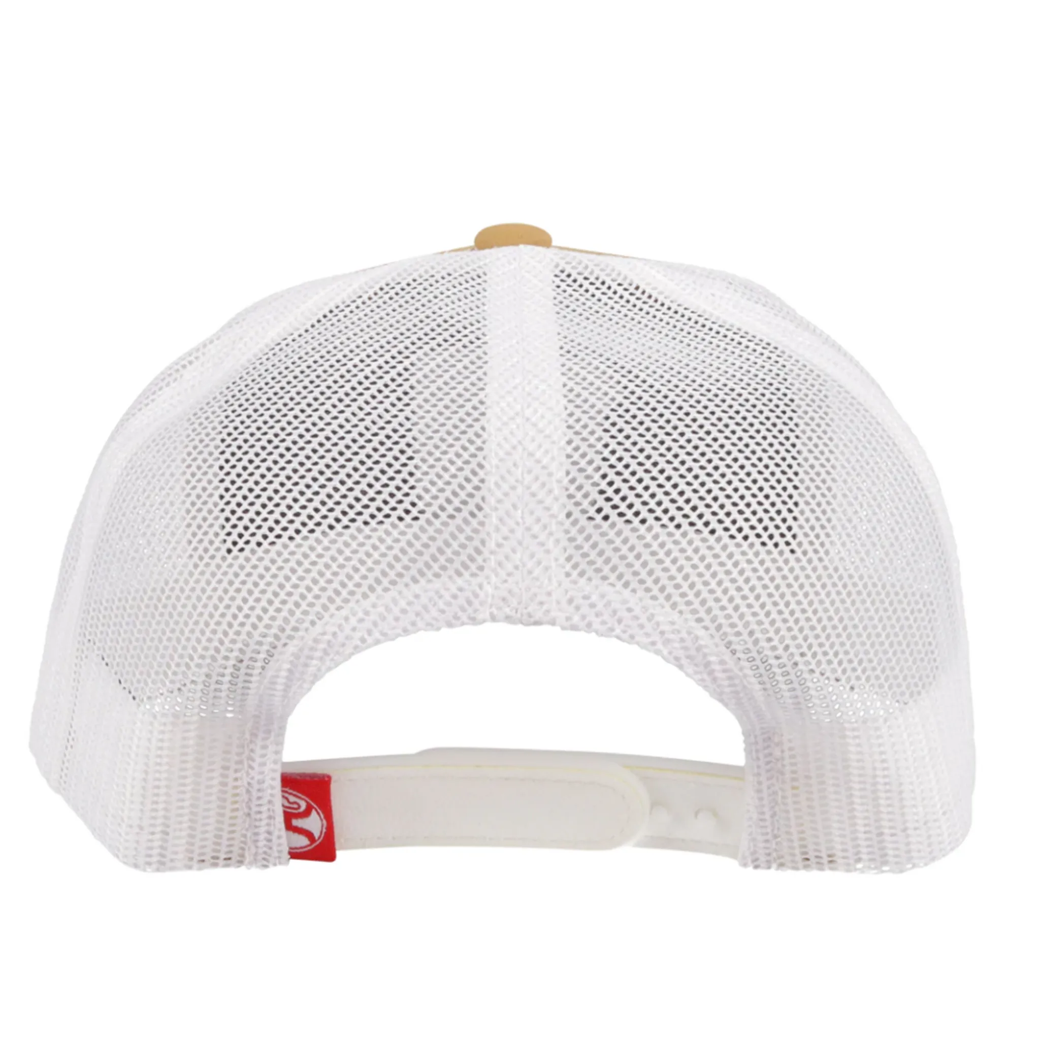 Hooey Red 1972 Patch Tan & White Cap