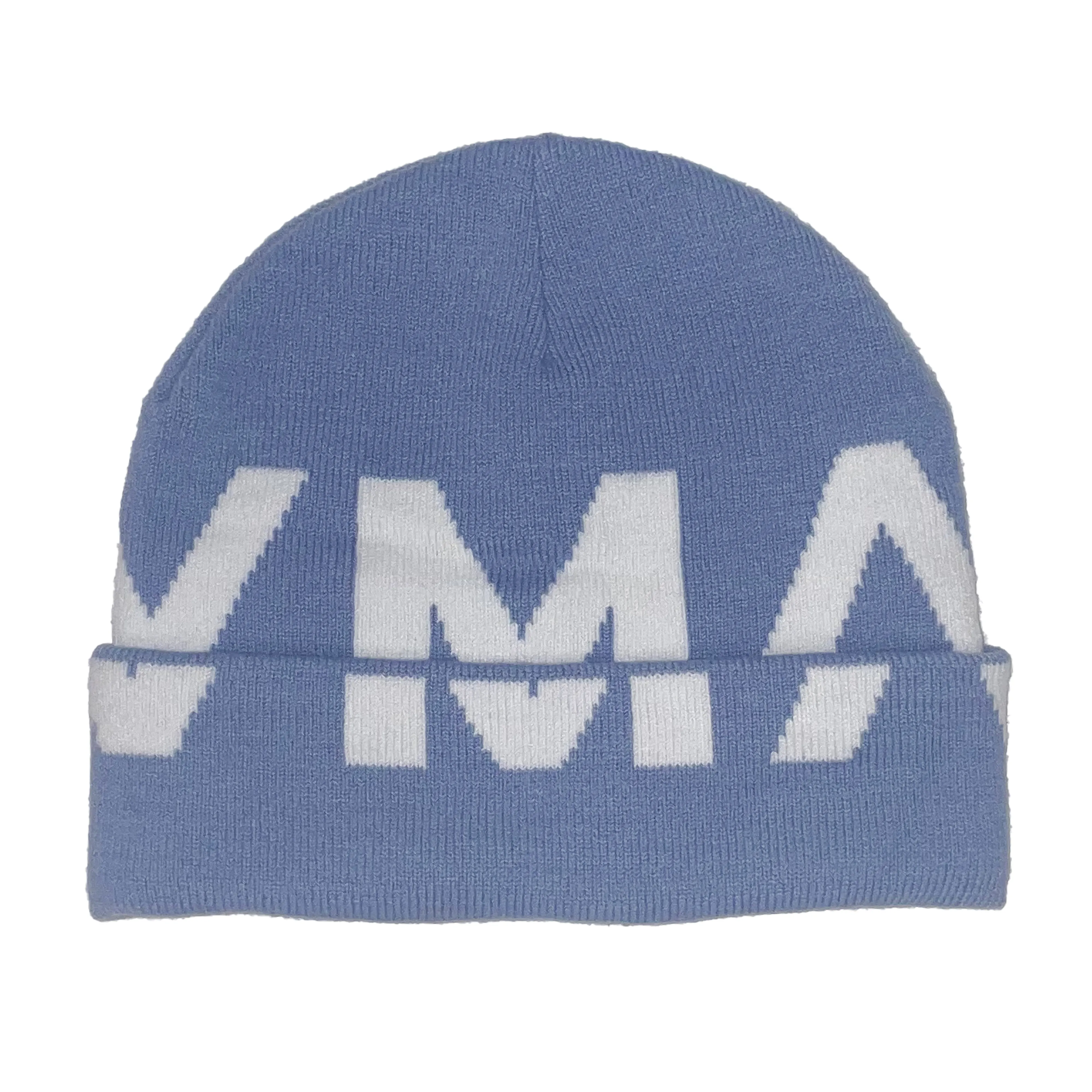 Hvman Knit Hat In Dusk Blue