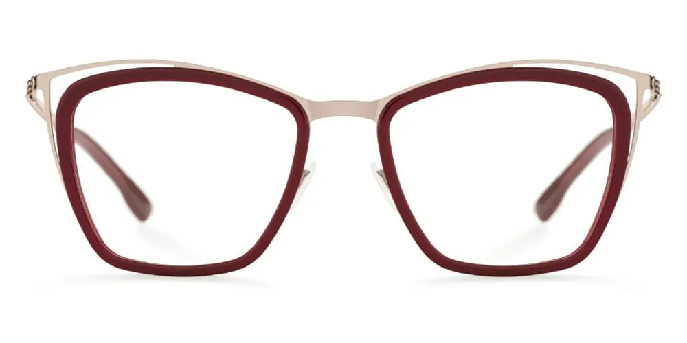 ic! berlin Louisa Shiny Bronze Burgundy