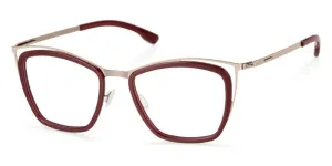 ic! berlin Louisa Shiny Bronze Burgundy