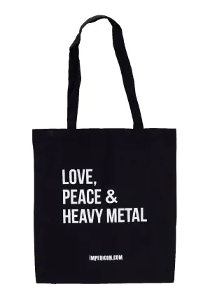 Impericon - Love and Peace - Tote Bag