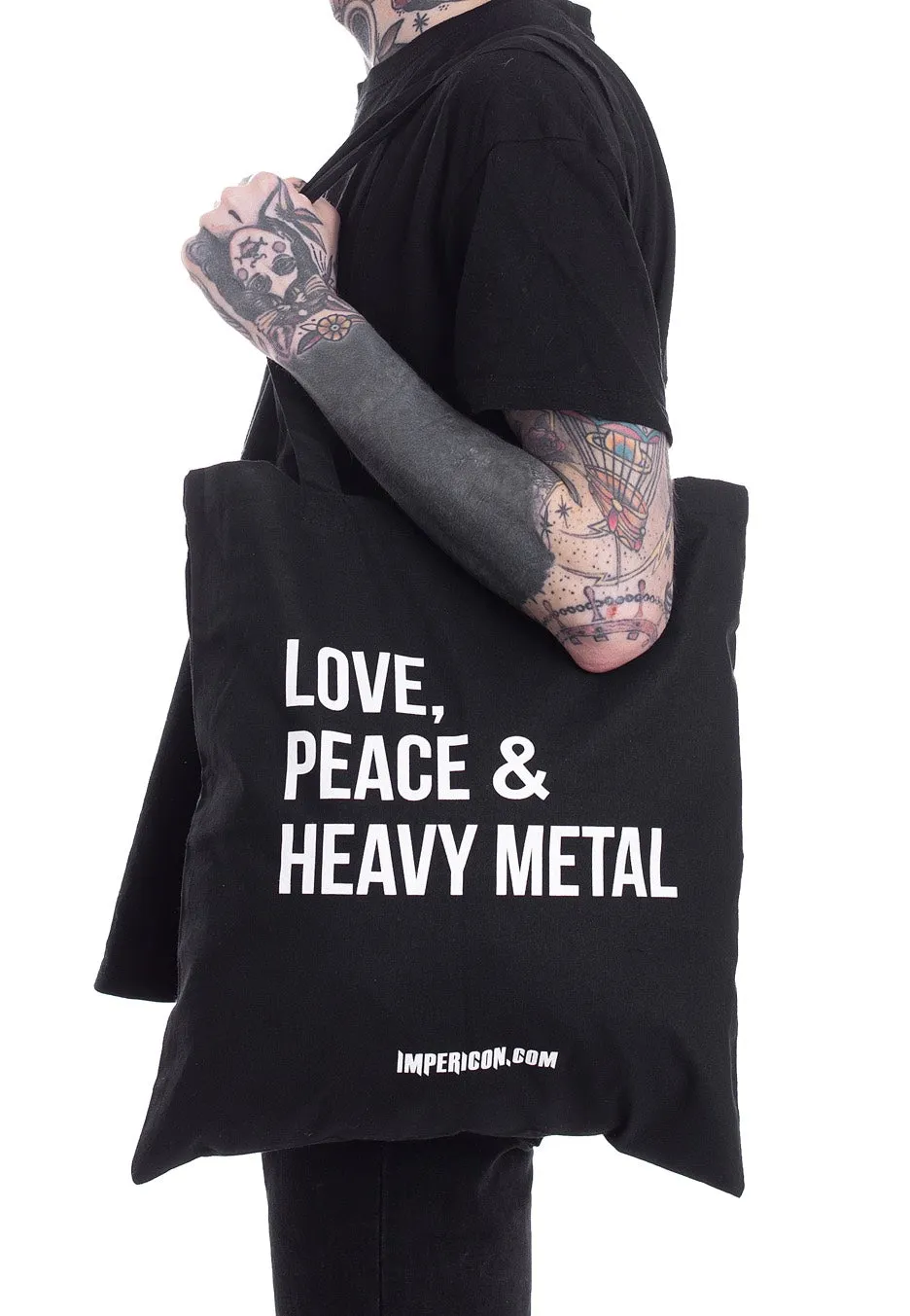 Impericon - Love and Peace - Tote Bag