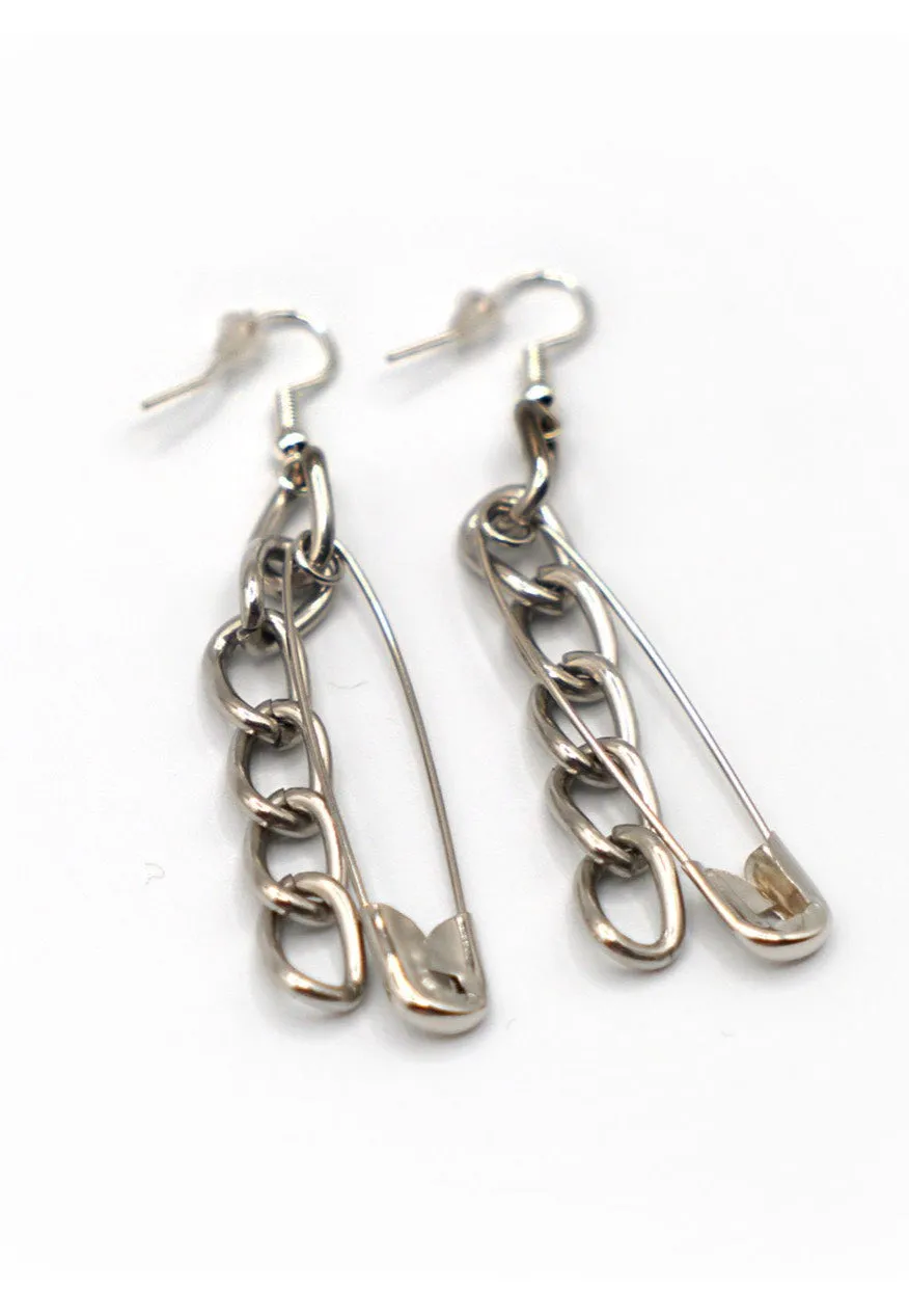 InternetXDoll - Maddox Silver - Earrings