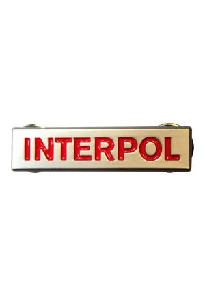 Interpol - Logo - Pin