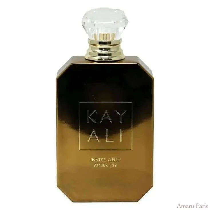 Invite Only Amber | 23 Kayali Fragrances for women and men Decant Fragrance Samples