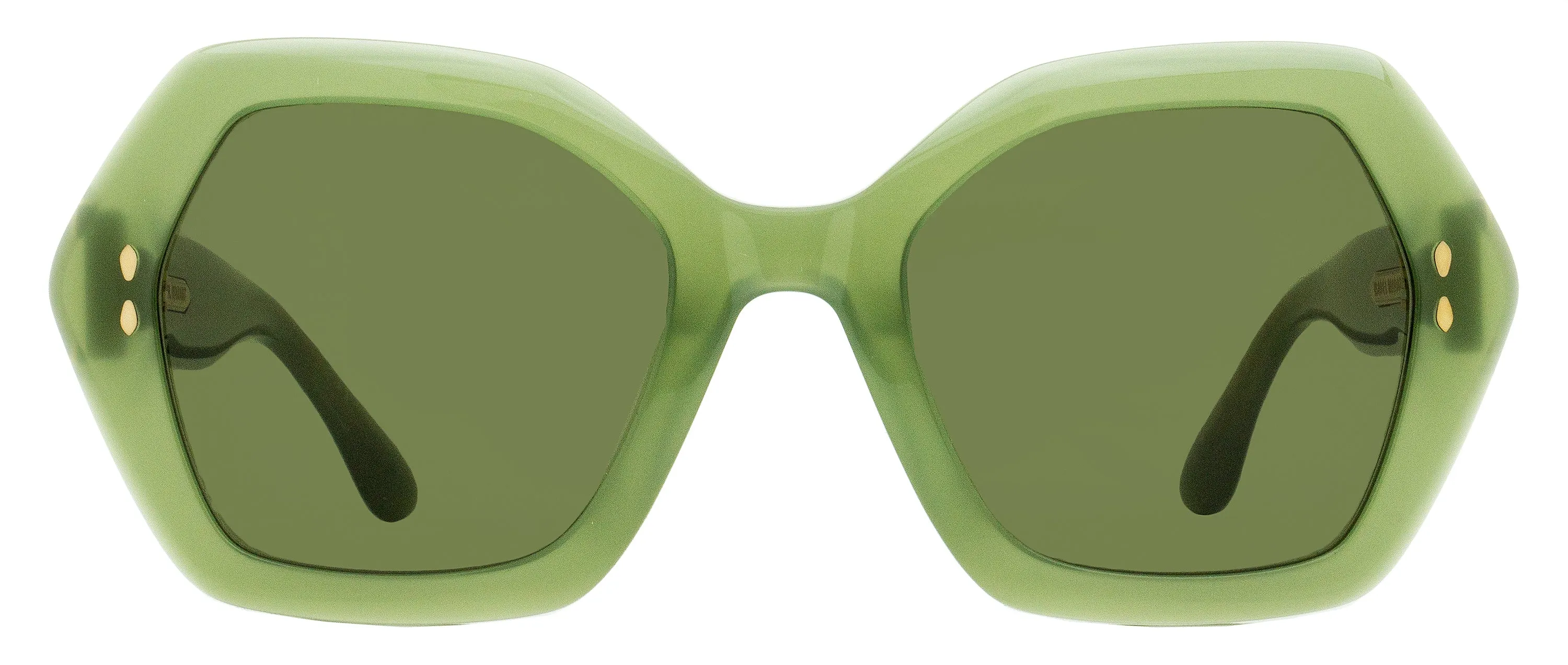 Isabel Marant Women's Geometric Sunglasses IM0107GS 1EDQT Green 53mm