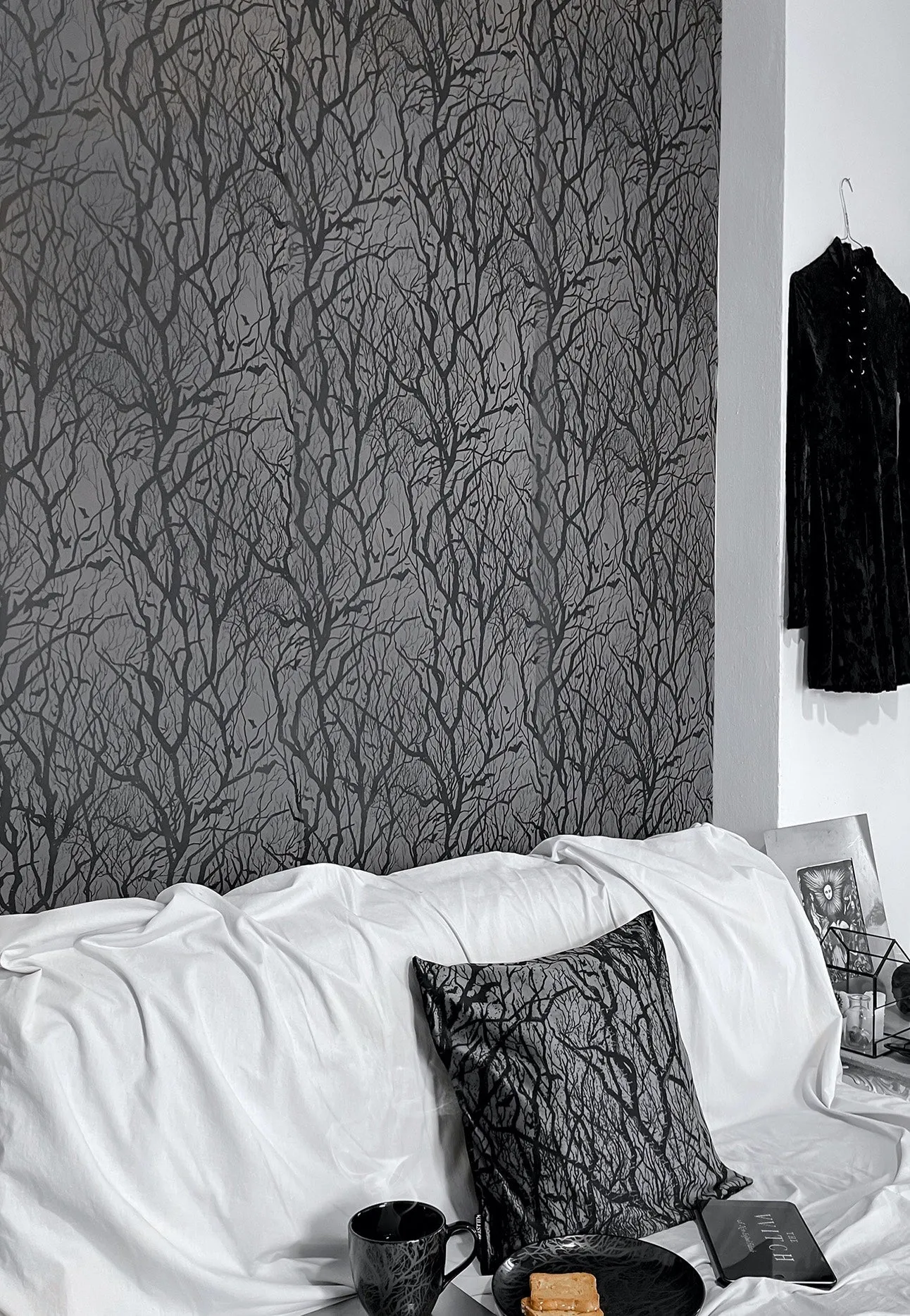 Killstar - Wicked Woods Black - Wallpaper