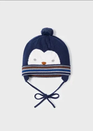 Knit Bobble Hat - Navy Boys | Mayoral