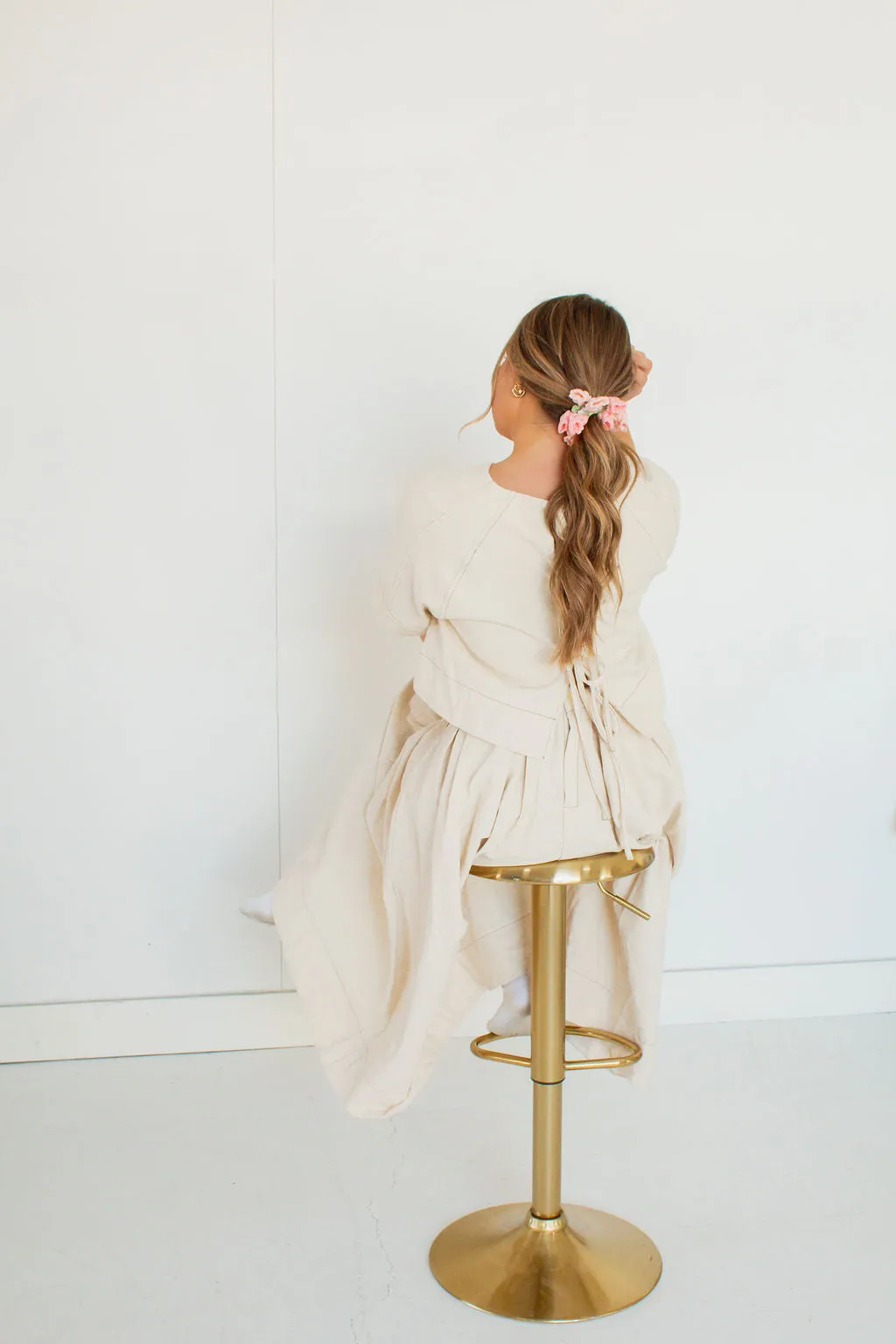 Knit Tulip Hair Tie Andi